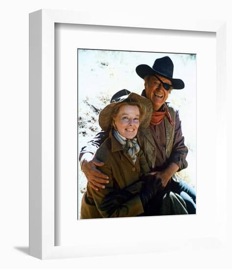 Rooster Cogburn (1975)-null-Framed Photo