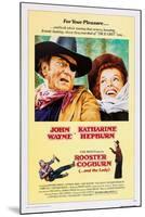 ROOSTER COGBURN, John Wayne, Katharine Hepburn, 1975-null-Mounted Art Print