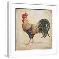 Rooster-D-Jean Plout-Framed Giclee Print