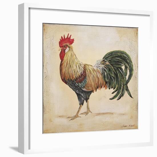 Rooster-D-Jean Plout-Framed Giclee Print