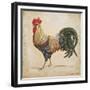 Rooster-D-Jean Plout-Framed Giclee Print