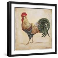 Rooster-D-Jean Plout-Framed Giclee Print