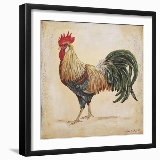 Rooster-D-Jean Plout-Framed Giclee Print