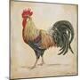 Rooster-D-Jean Plout-Mounted Giclee Print