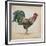 Rooster-H-Jean Plout-Framed Giclee Print