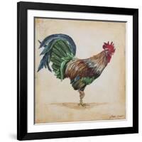 Rooster-H-Jean Plout-Framed Giclee Print