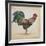 Rooster-H-Jean Plout-Framed Giclee Print