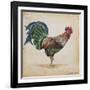 Rooster-H-Jean Plout-Framed Giclee Print