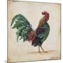 Rooster-I-Jean Plout-Mounted Giclee Print