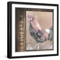 Rooster I-Kory Fluckiger-Framed Giclee Print