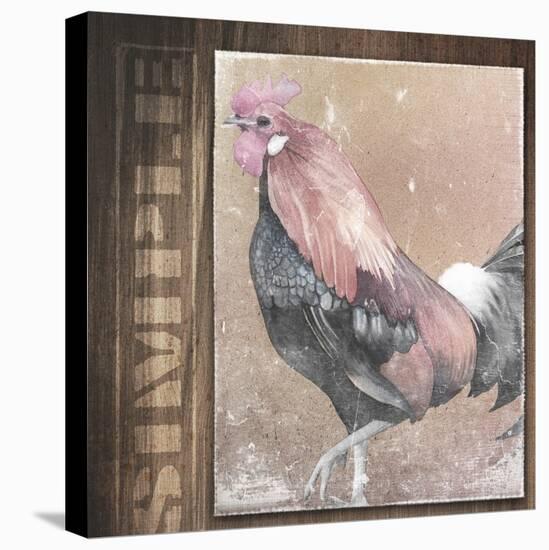 Rooster I-Kory Fluckiger-Stretched Canvas