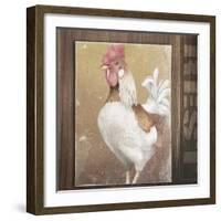 Rooster II-Kory Fluckiger-Framed Giclee Print