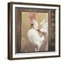 Rooster II-Kory Fluckiger-Framed Giclee Print