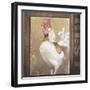 Rooster II-Kory Fluckiger-Framed Giclee Print