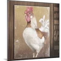 Rooster II-Kory Fluckiger-Mounted Giclee Print