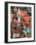 Rooster on Saint Vitus's Cathedral, Prague Castle, Czech Republic-David Barnes-Framed Photographic Print