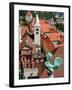 Rooster on Saint Vitus's Cathedral, Prague Castle, Czech Republic-David Barnes-Framed Photographic Print