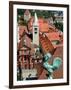 Rooster on Saint Vitus's Cathedral, Prague Castle, Czech Republic-David Barnes-Framed Photographic Print