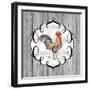 Rooster on the Roost I-Andi Metz-Framed Art Print