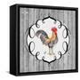 Rooster on the Roost I-Andi Metz-Framed Stretched Canvas