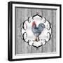 Rooster on the Roost II-Andi Metz-Framed Art Print