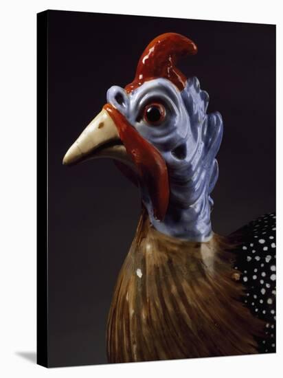 Rooster, Porcelain-Jacob Philipp Hackert-Stretched Canvas