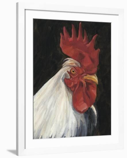 Rooster Portrait I-null-Framed Art Print