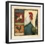 Rooster Portraits I-Daphné B.-Framed Giclee Print