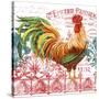 Rooster Set-0f 3-A-Jean Plout-Stretched Canvas