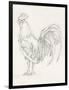 Rooster Sketch II-Ethan Harper-Framed Art Print