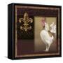 Rooster Ware Burgundy III-Kory Fluckiger-Framed Stretched Canvas