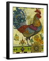 Rooster-David Galchutt-Framed Giclee Print