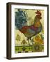 Rooster-David Galchutt-Framed Giclee Print