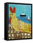 Rooster-Nathaniel Mather-Framed Stretched Canvas