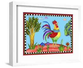 Rooster-Helen Lurye-Framed Giclee Print