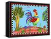 Rooster-Helen Lurye-Framed Stretched Canvas