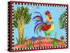 Rooster-Helen Lurye-Stretched Canvas