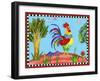 Rooster-Helen Lurye-Framed Giclee Print