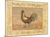 Rooster-Banafshe Schippel-Mounted Art Print