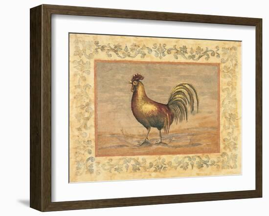 Rooster-Banafshe Schippel-Framed Art Print