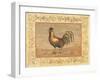 Rooster-Banafshe Schippel-Framed Art Print