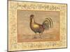 Rooster-Banafshe Schippel-Mounted Art Print