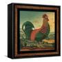 Rooster-Diane Pedersen-Framed Stretched Canvas