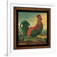 Rooster-Diane Pedersen-Framed Art Print