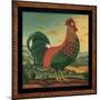 Rooster-Diane Pedersen-Mounted Art Print