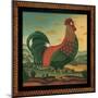 Rooster-Diane Pedersen-Mounted Art Print