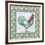 Rooster-Lisa Audit-Framed Giclee Print