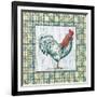 Rooster-Lisa Audit-Framed Giclee Print