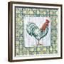 Rooster-Lisa Audit-Framed Giclee Print