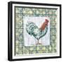 Rooster-Lisa Audit-Framed Giclee Print